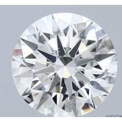 Diament szlif okrągły, 2.09ct, SI1, G, GIA 7513492482